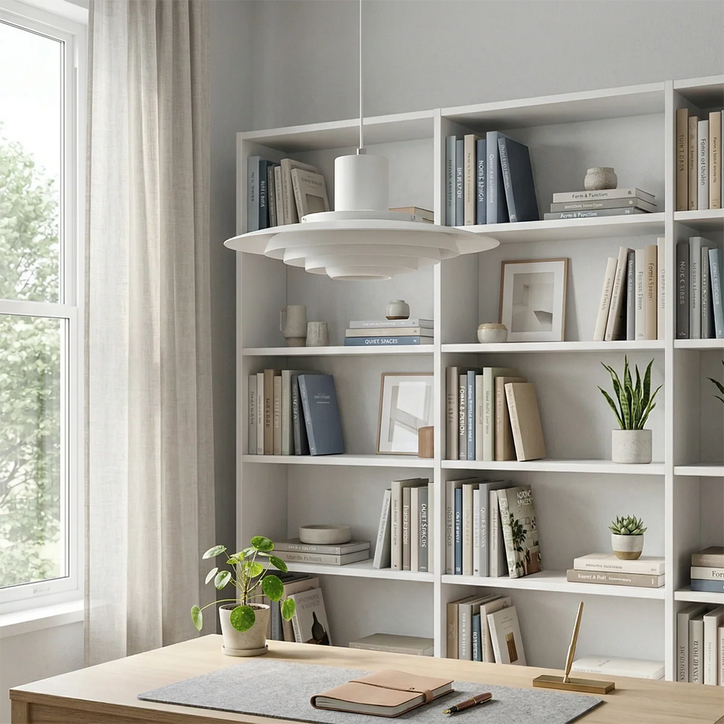 Tiered Dish-Shaped Disc Pendant Light | wildoxy