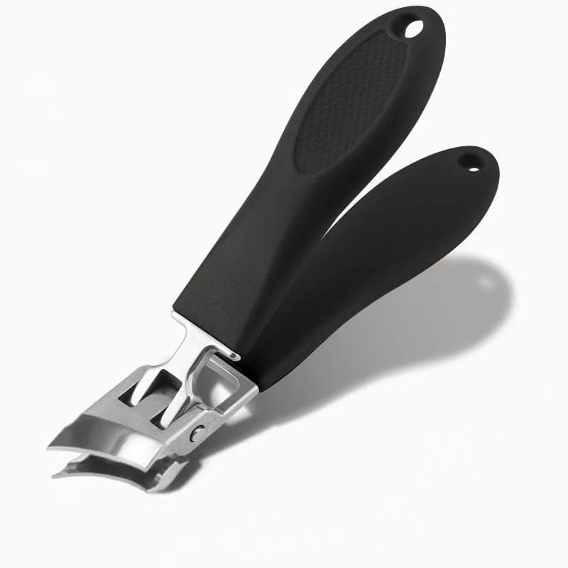 CLIPFORCE Extra Wide Nail Clipper — 15 mm Jaw, Ultra-Sharp Curved Blades