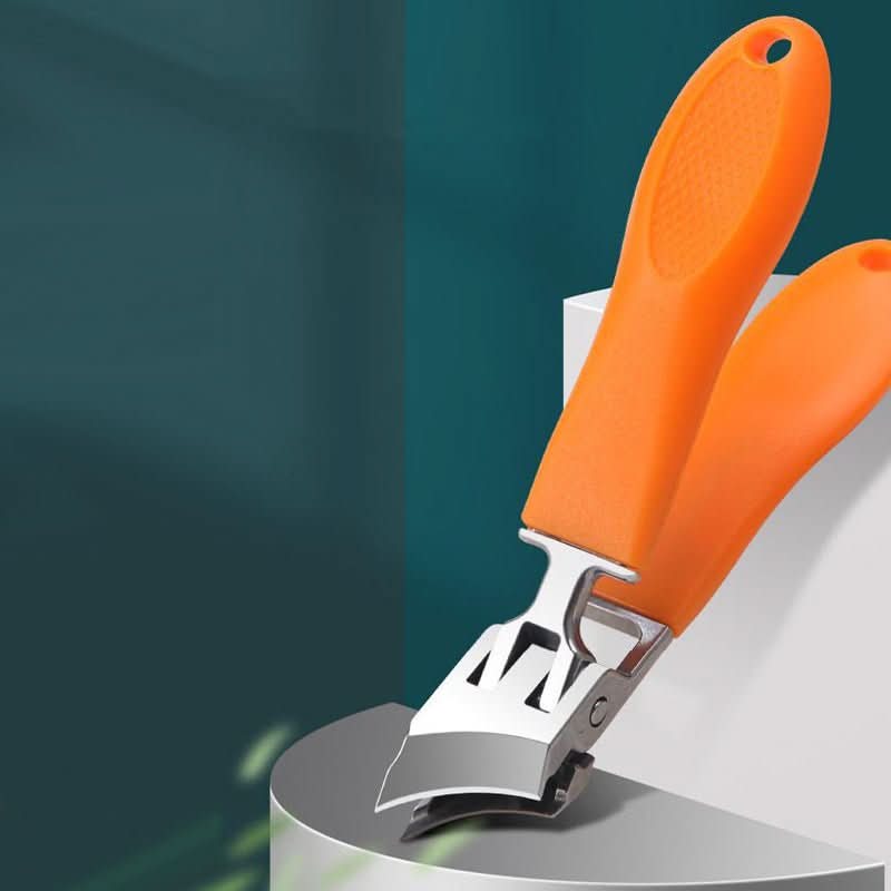 CLIPFORCE Extra Wide Nail Clipper — 15 mm Jaw, Ultra-Sharp Curved Blades