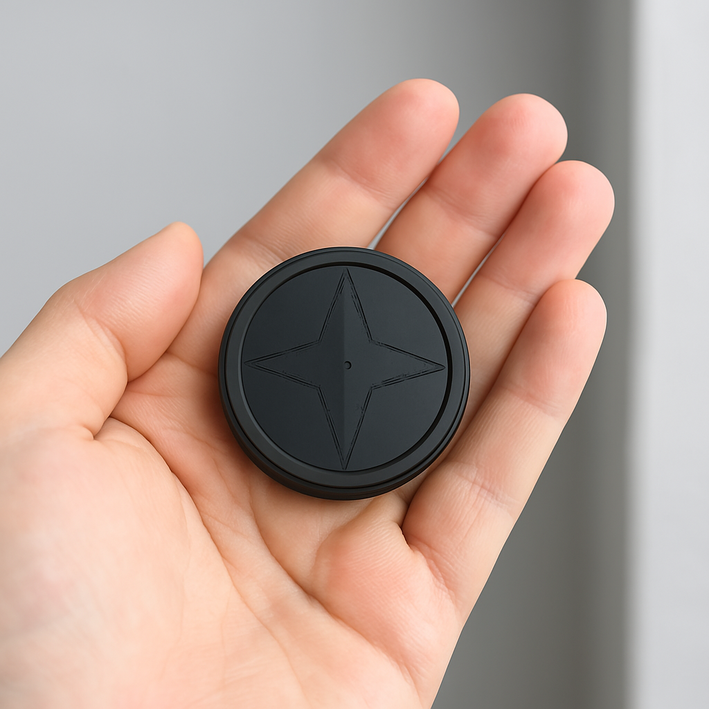 Magnetic GPS Tracker — Real-Time Location, Rechargeable