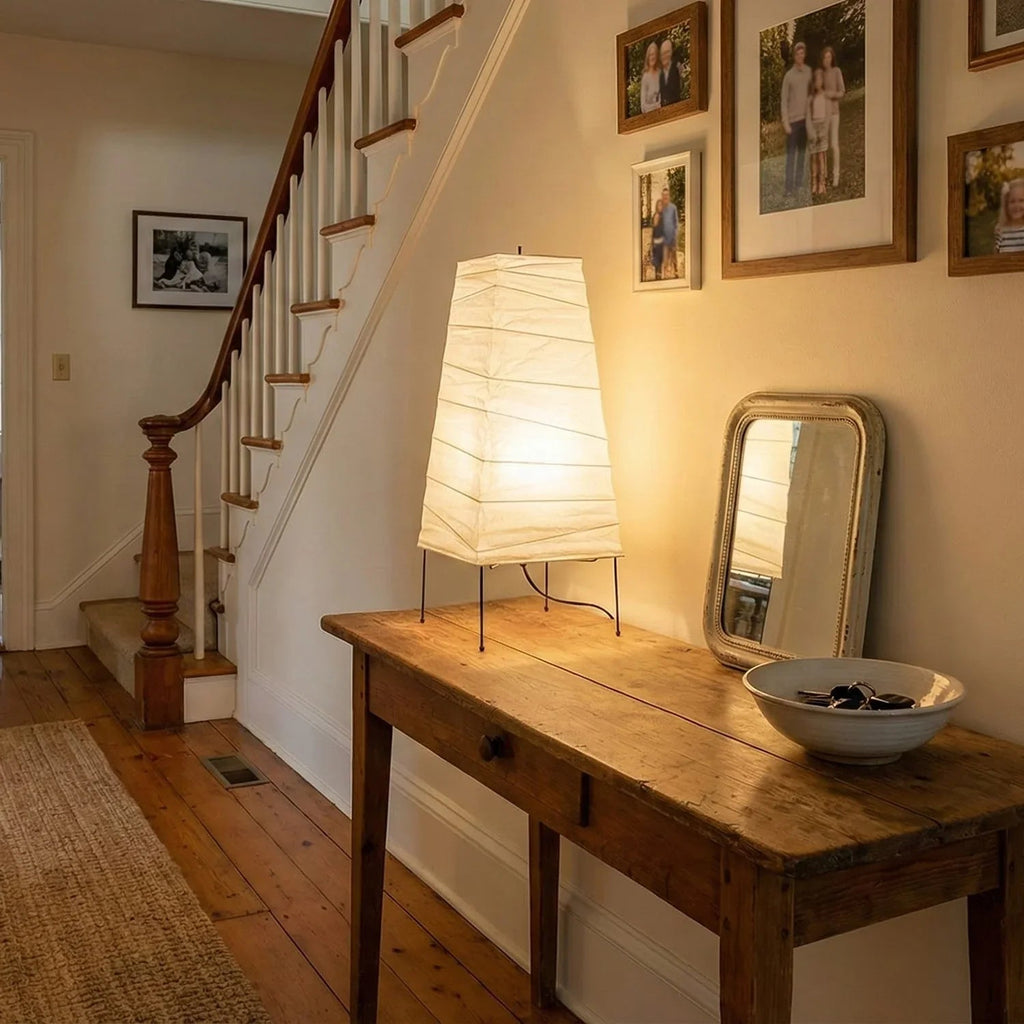 Akari Trapezoidal 4N Table Lamp | wildoxy