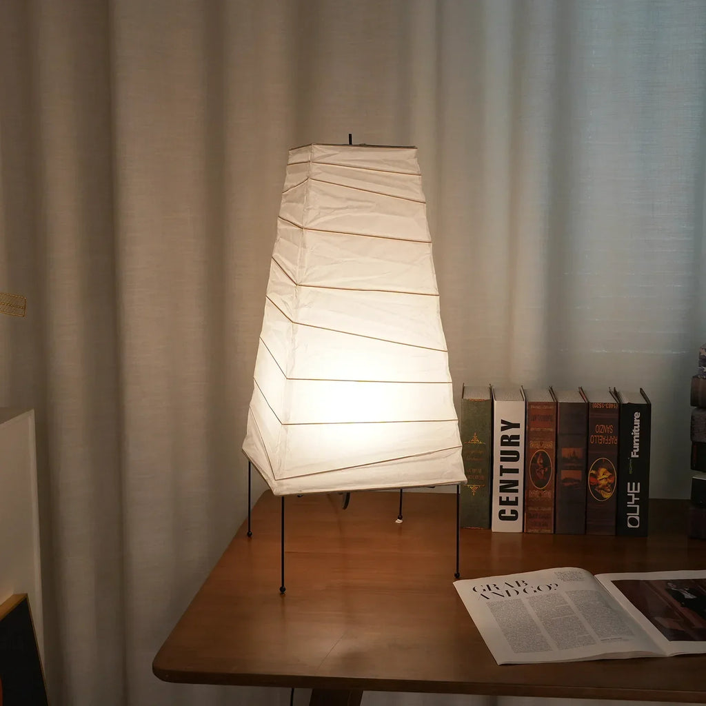 Akari Trapezoidal 4N Table Lamp | wildoxy