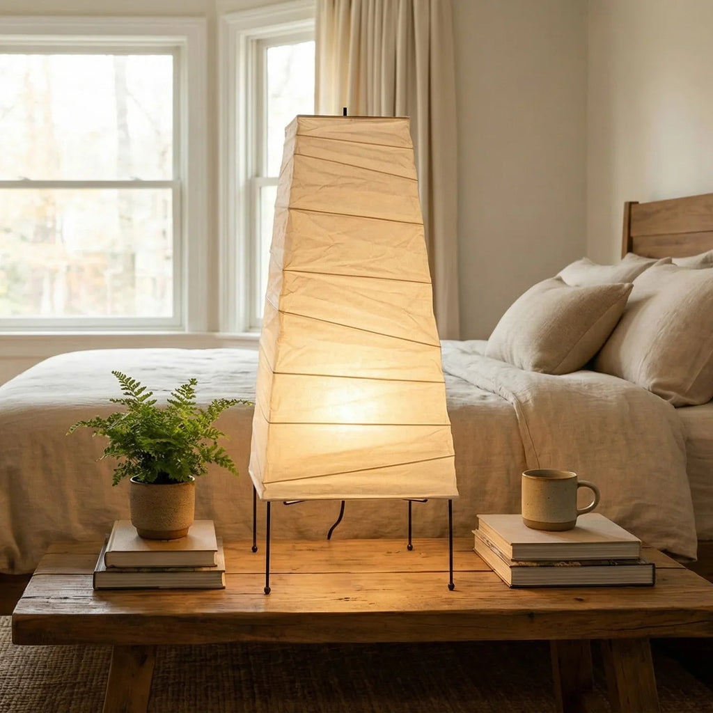 Akari Trapezoidal 4N Table Lamp | wildoxy