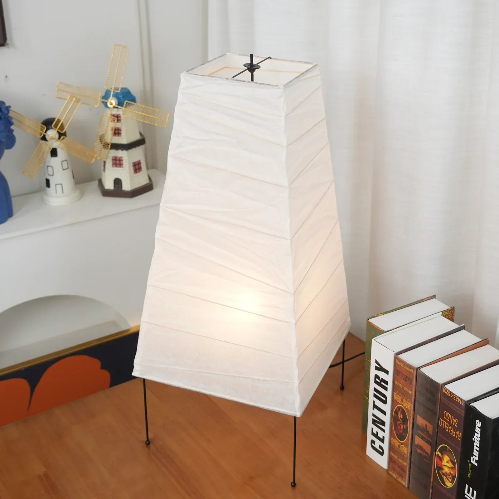 Akari Trapezoidal 4N Table Lamp | wildoxy