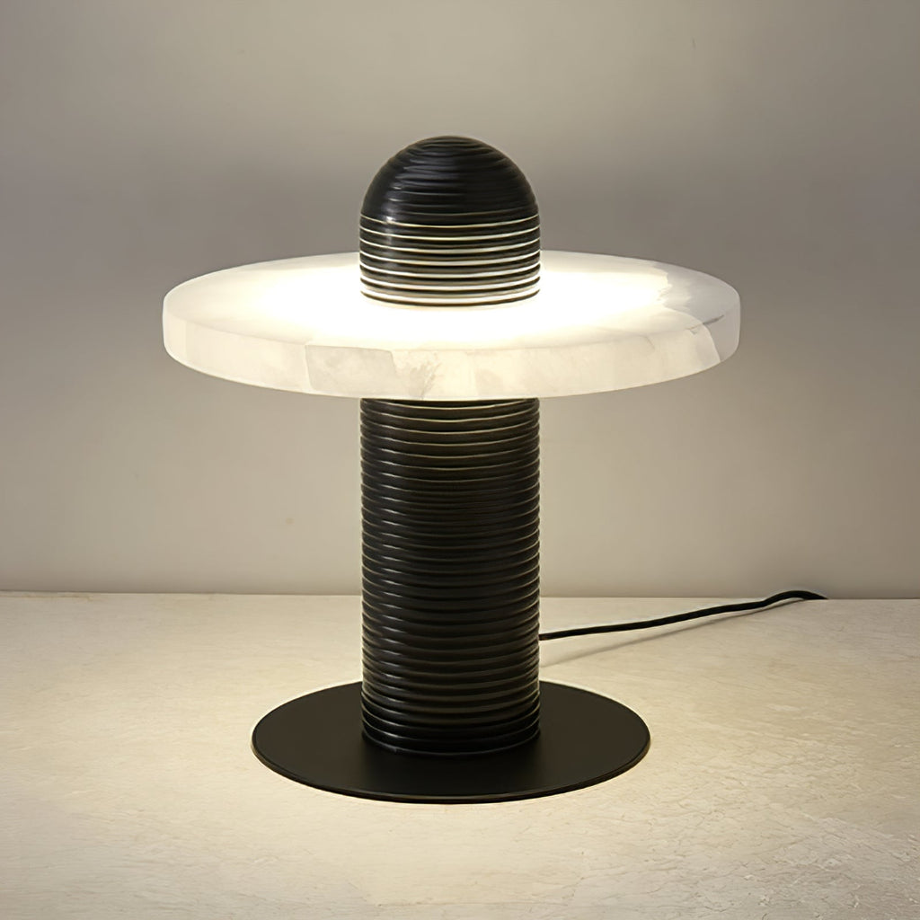 Geometric Layered Table Lamp | wildoxy
