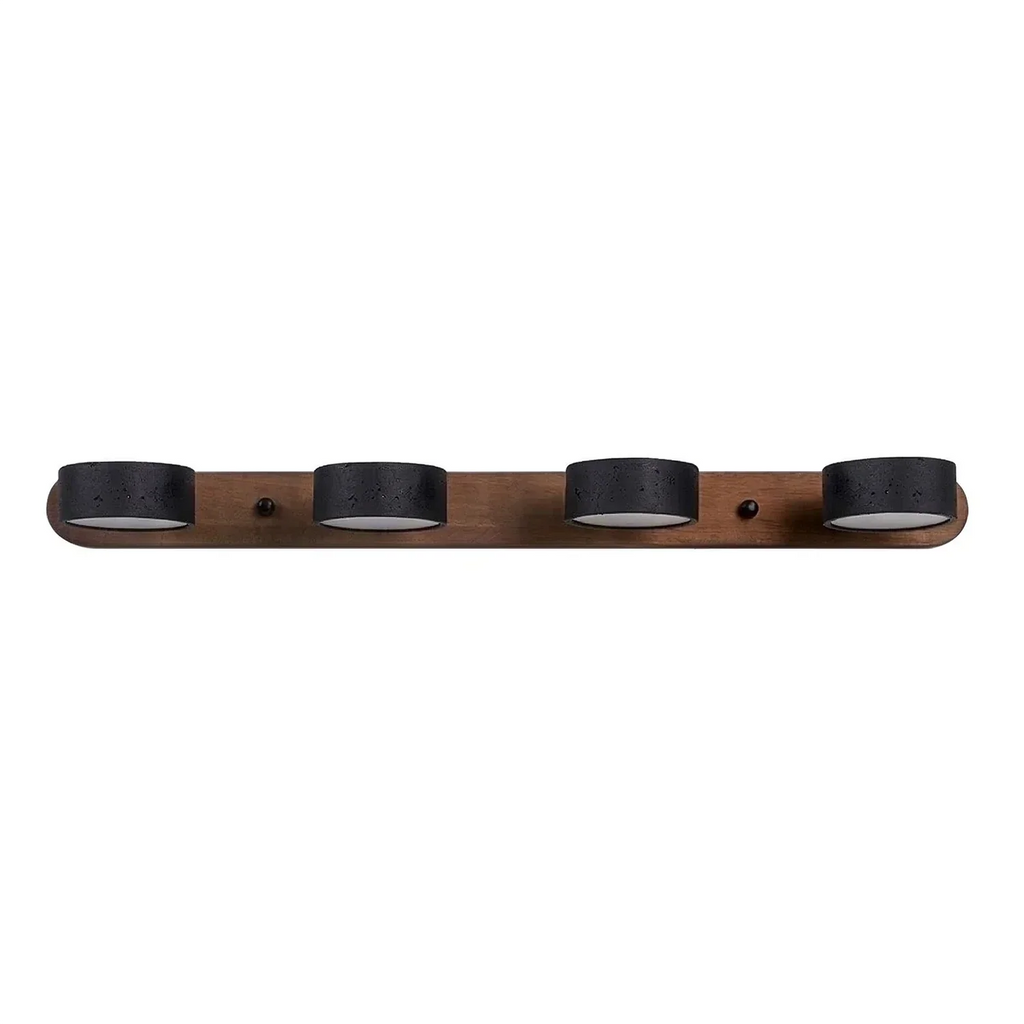 Travertine Duo Wood Wall Light | wildoxy