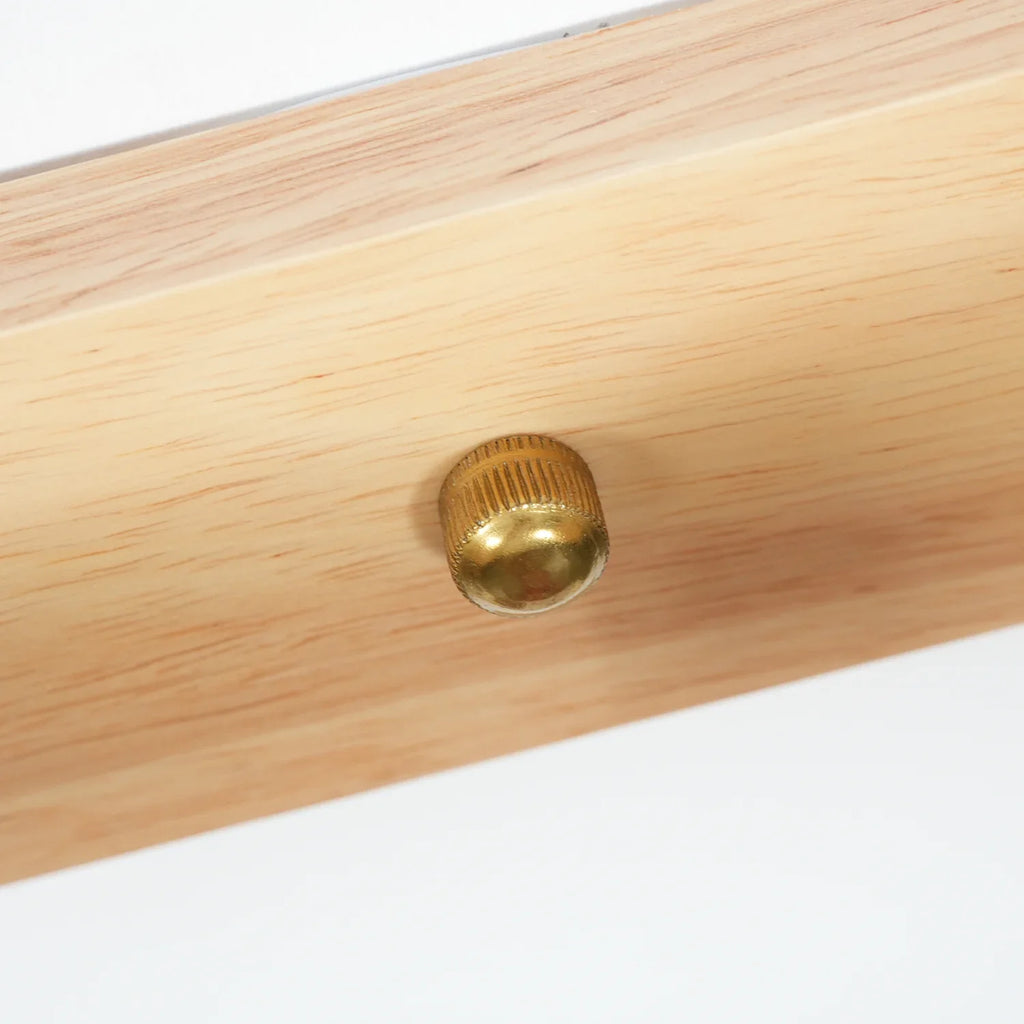Travertine Duo Wood Wall Light | wildoxy