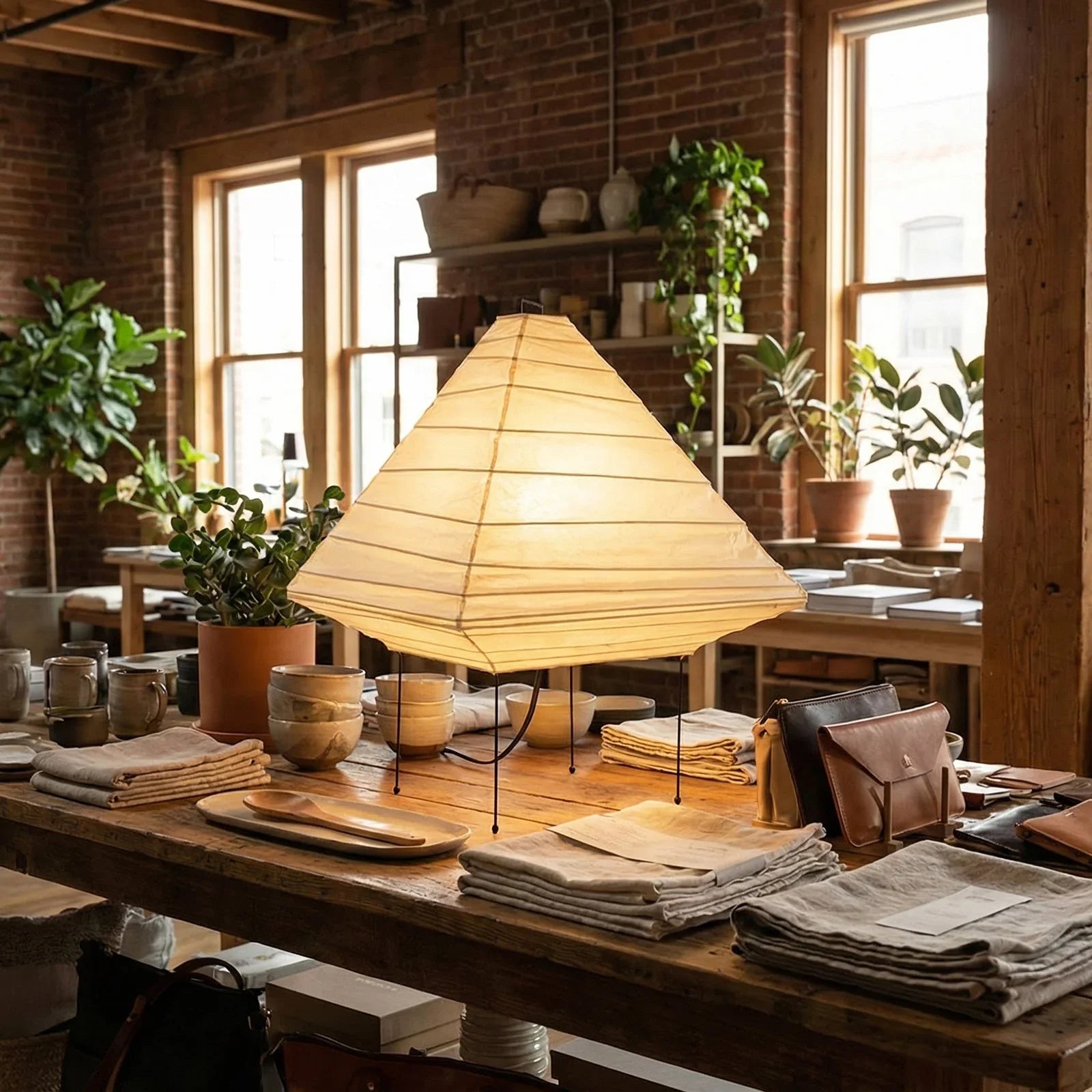 Akari Triangle 5X Table Lamp | wildoxy