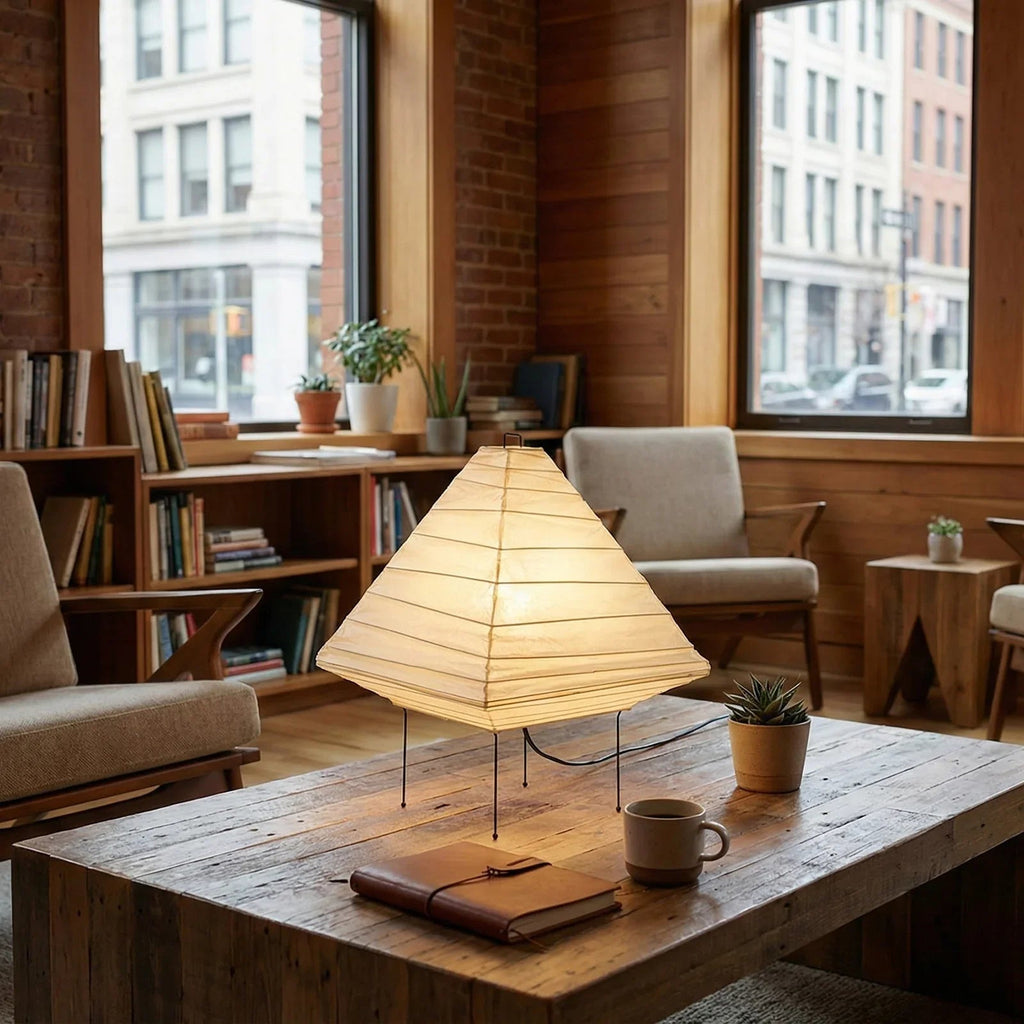 Akari Triangle 5X Table Lamp | wildoxy
