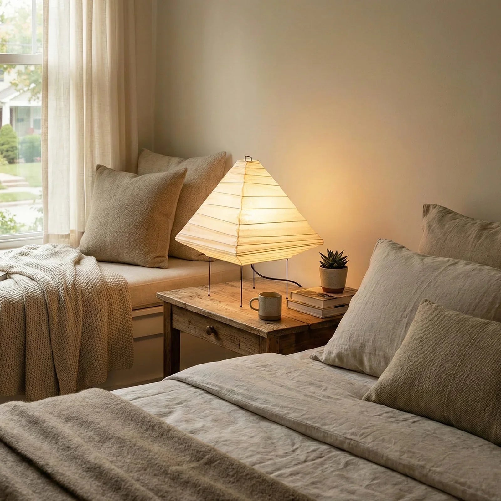 Akari Triangle 5X Table Lamp | wildoxy