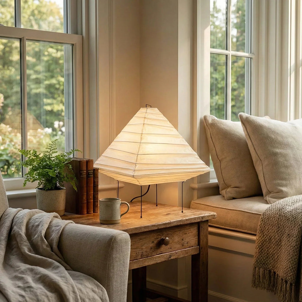 Akari Triangle 5X Table Lamp | wildoxy
