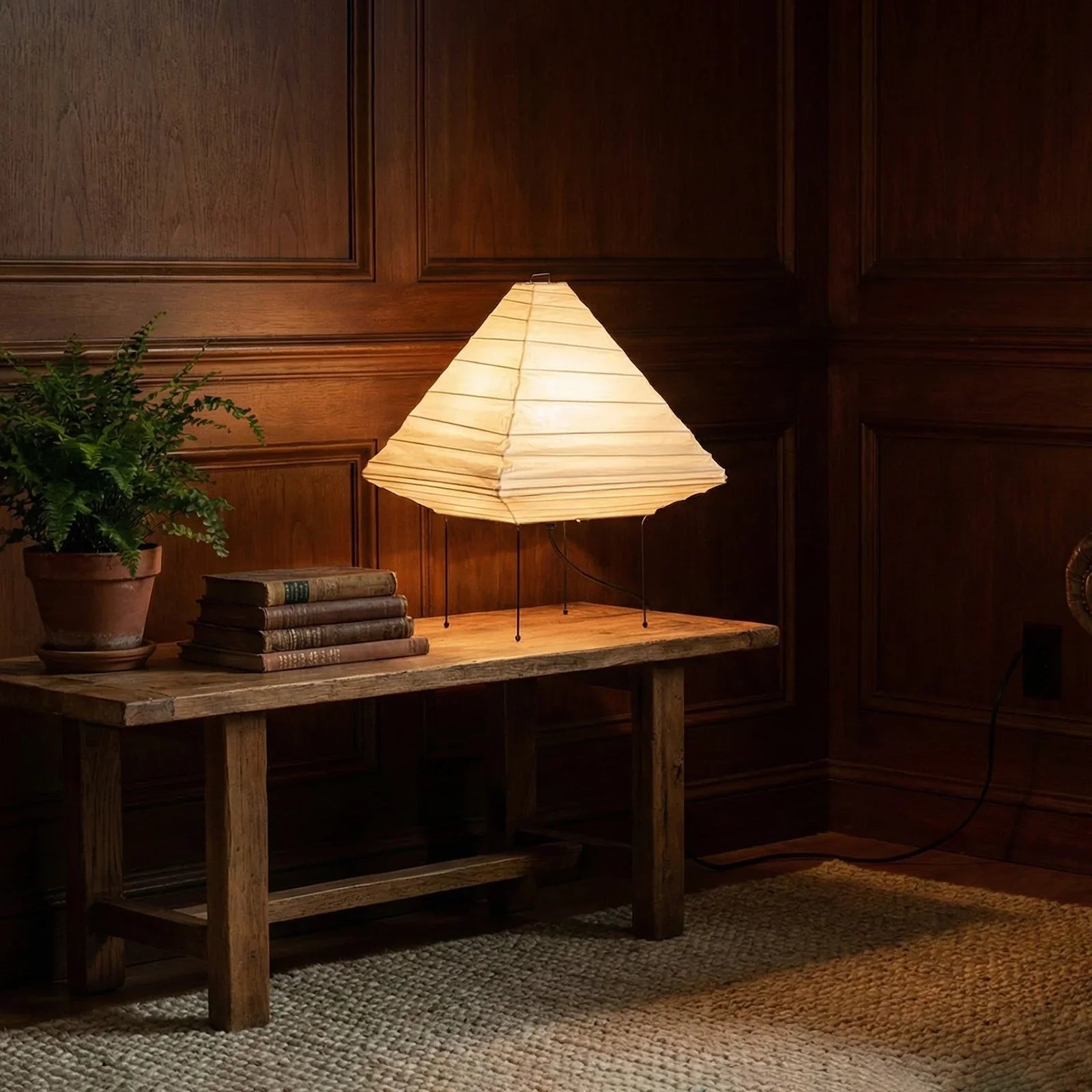 Akari Triangle 5X Table Lamp | wildoxy