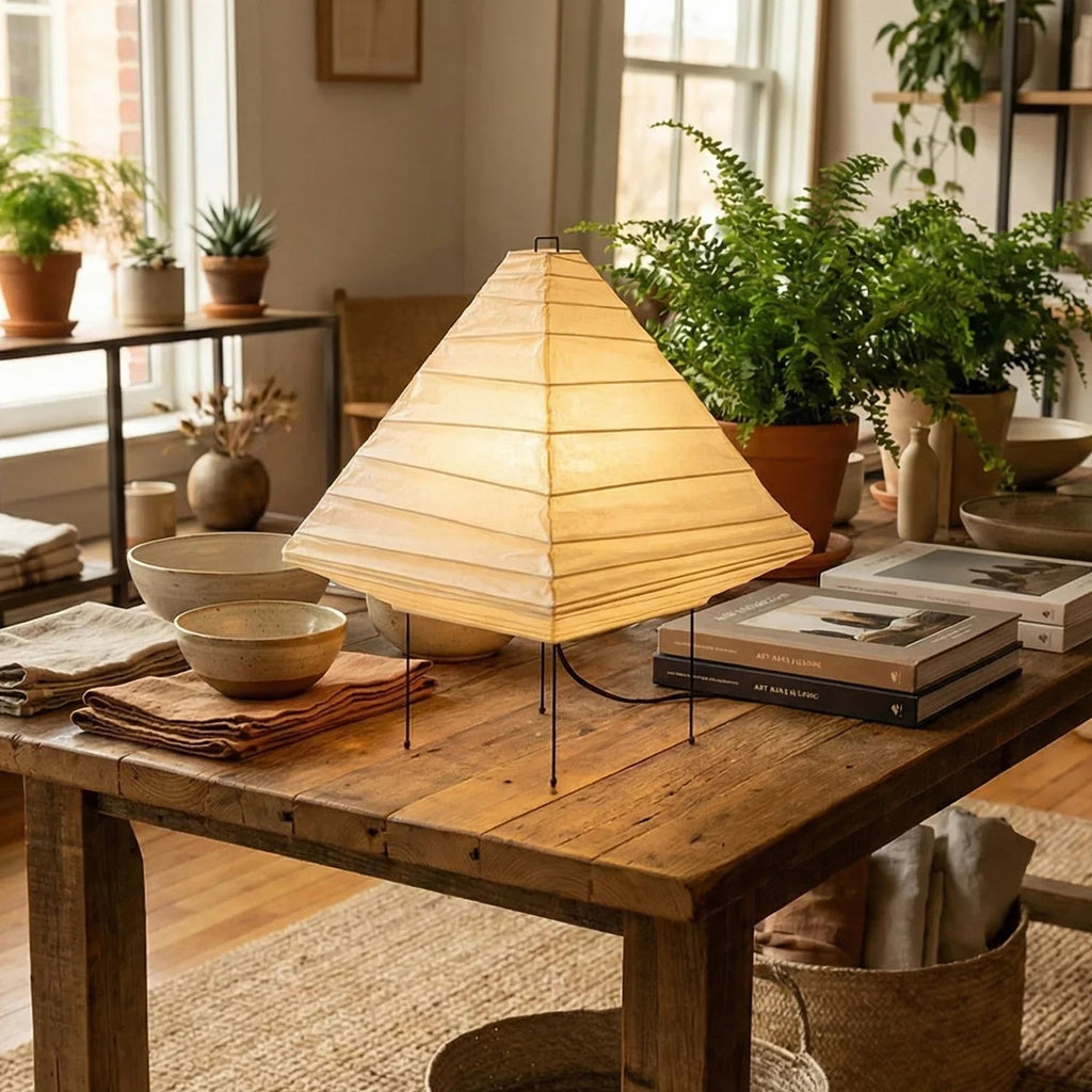 Akari Triangle 5X Table Lamp | wildoxy