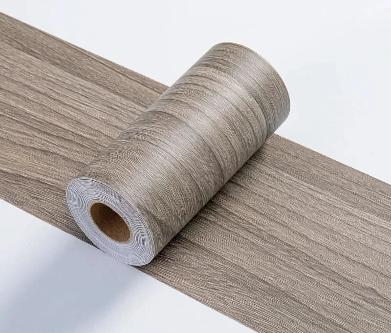 CasaForm Premium PVC Skirting Trim — Durable Embossed Wood Grain Finish