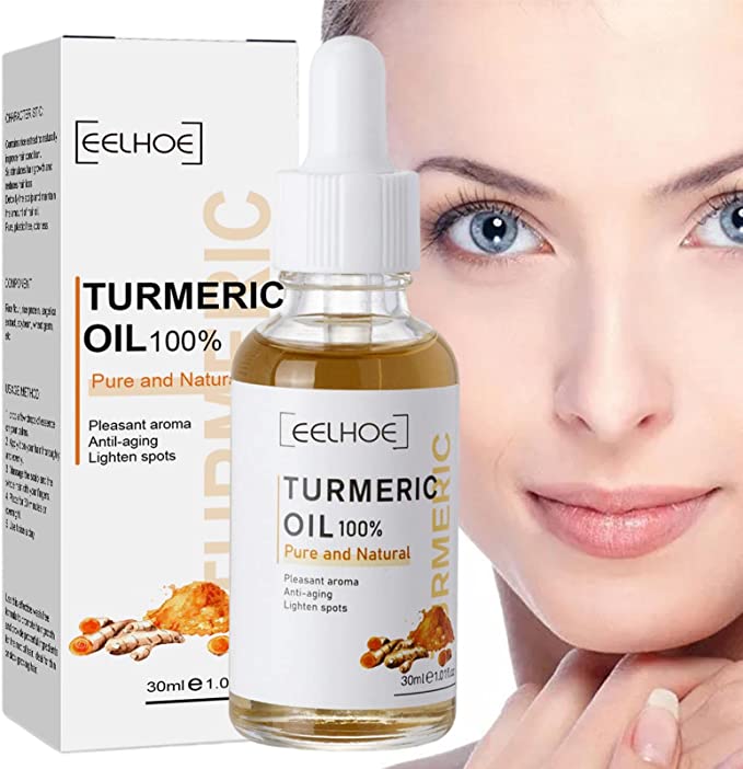 Kurkumiinakasvoseerumi 30ml — tasaisempi ihonsävy, tummien läiskien hoito