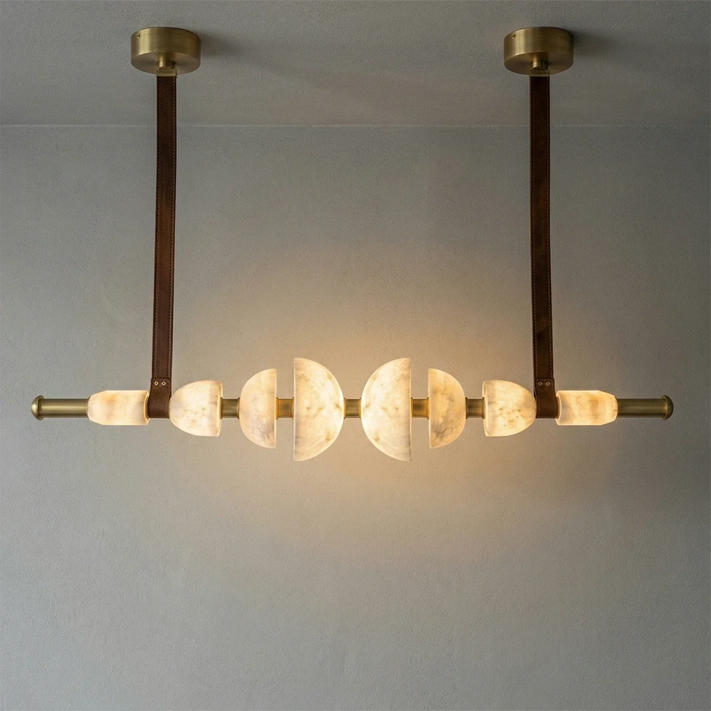 Lumina Alabaster Linear Chandelier | wildoxy