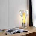 Aurelia Fluid Art Lamp — Lava-Inspired Glass Sculpture, Ambient Lighting