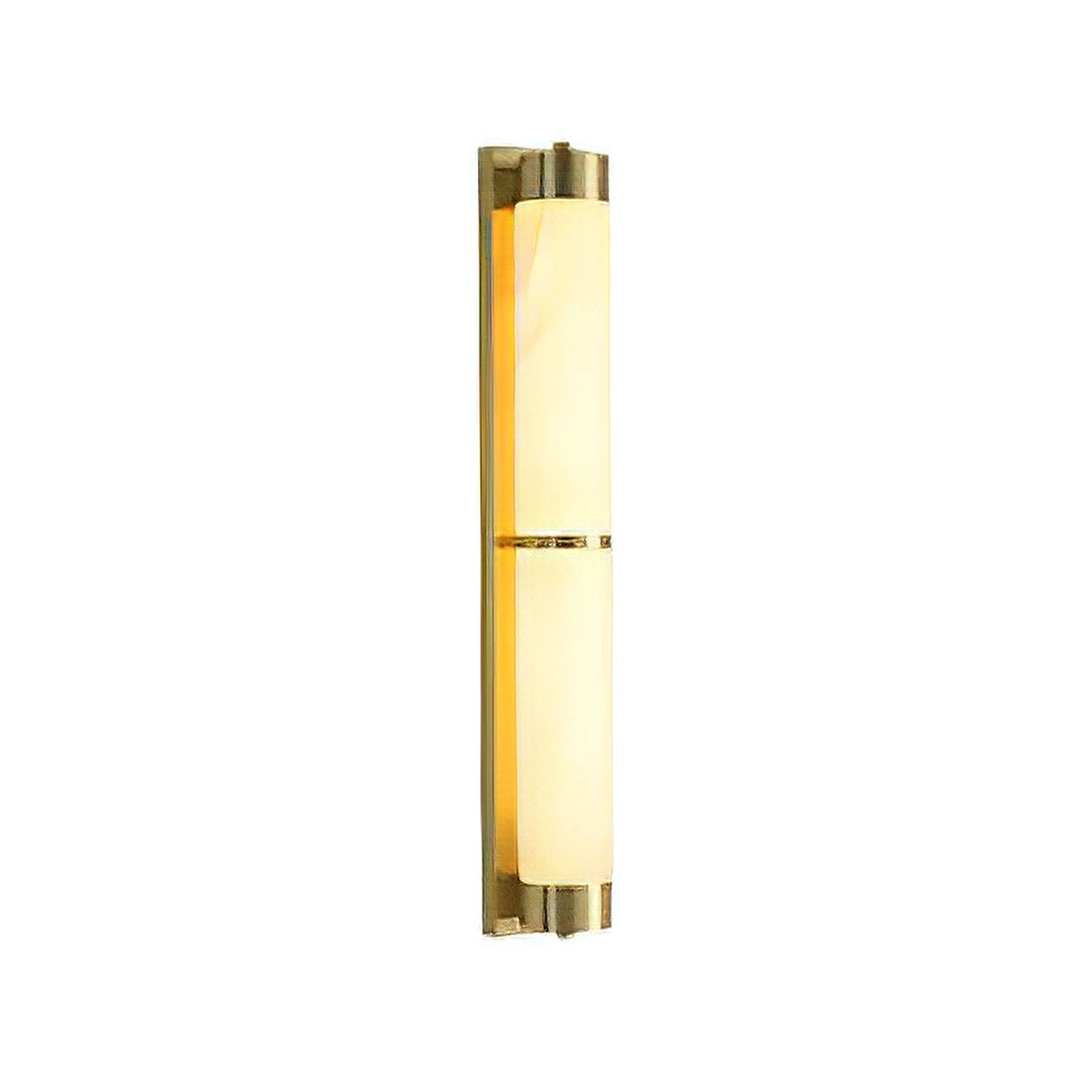 VUUE Cylindra Alabaster Brass Wall Light | wildoxy