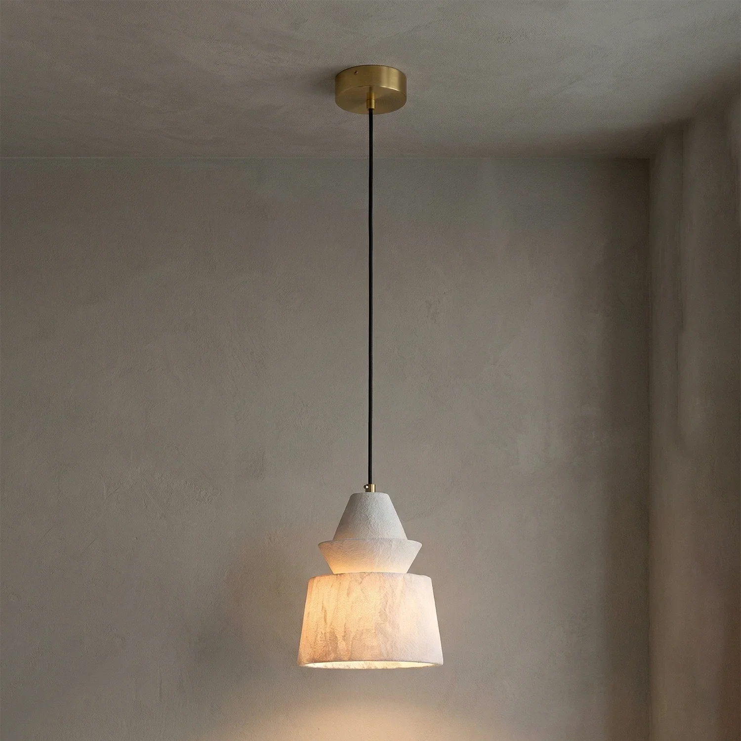White Alabaster Pendant Light | wildoxy
