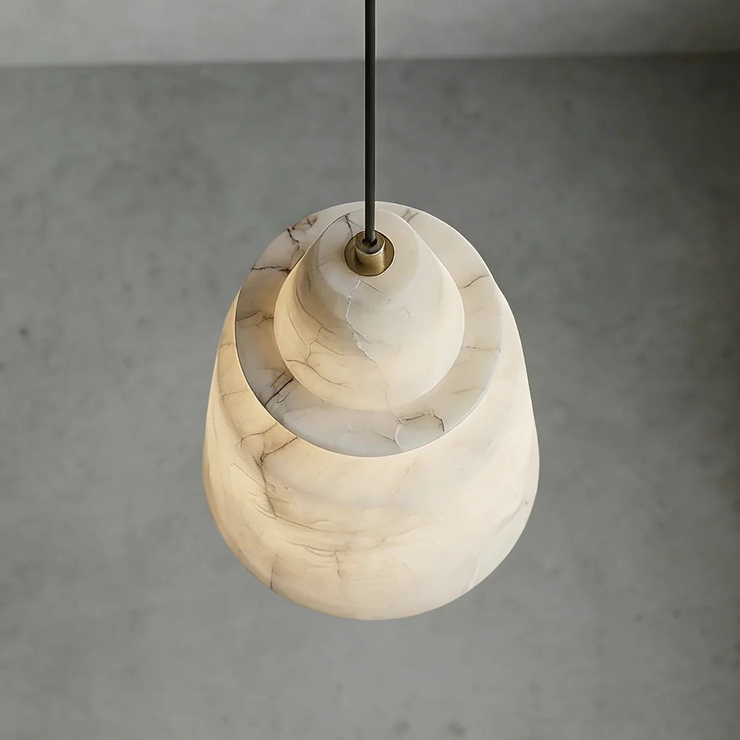 White Alabaster Pendant Light | wildoxy