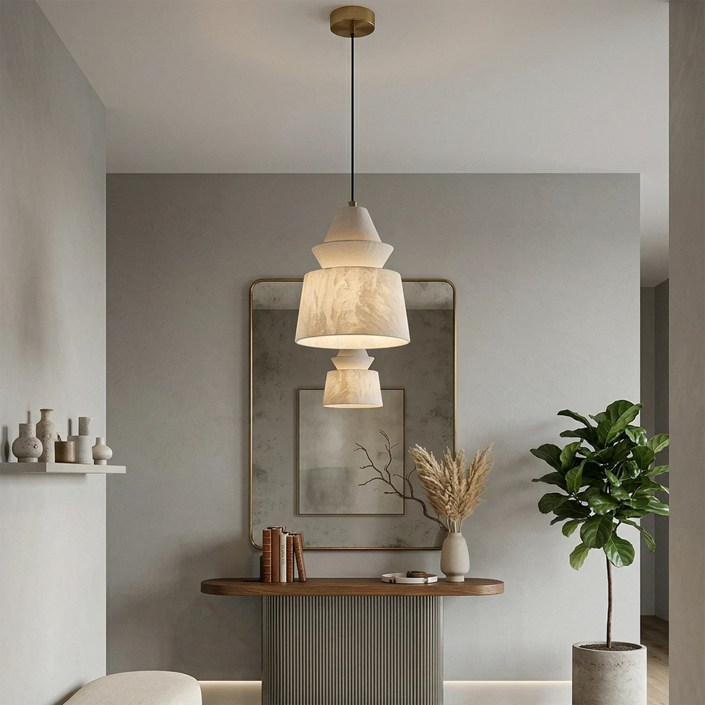 White Alabaster Pendant Light | wildoxy