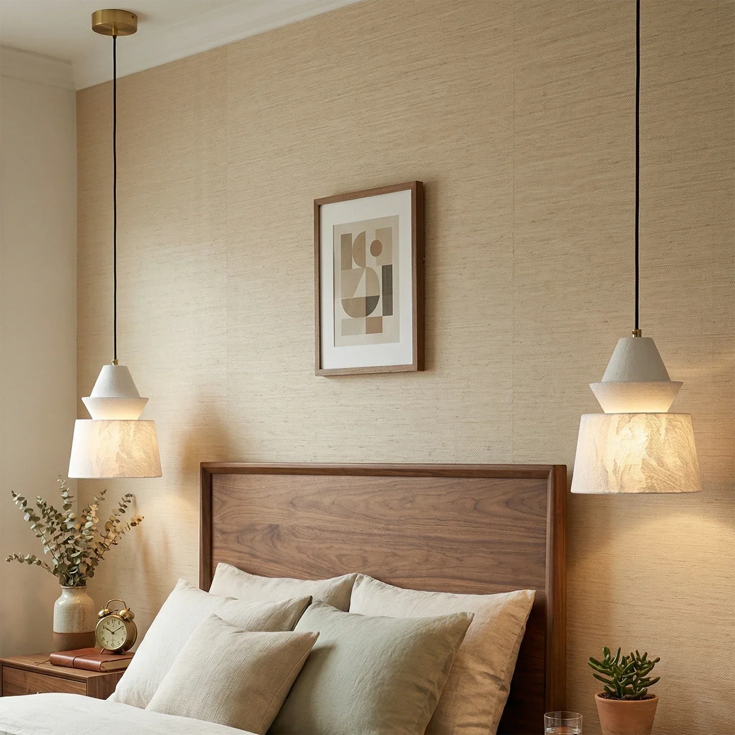 White Alabaster Pendant Light | wildoxy
