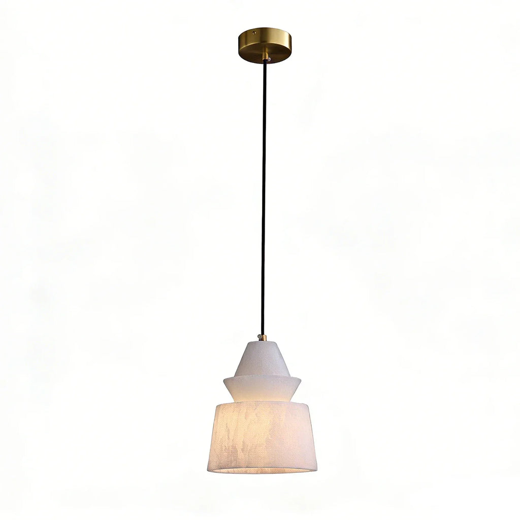 White Alabaster Pendant Light | wildoxy