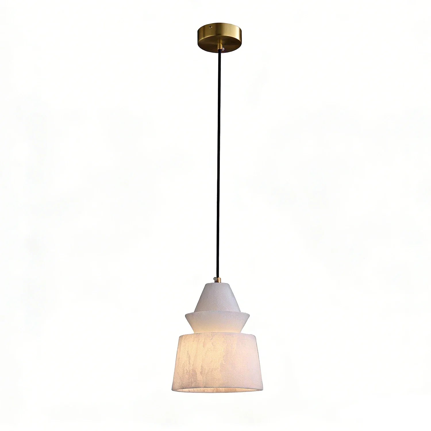 White Alabaster Pendant Light | wildoxy