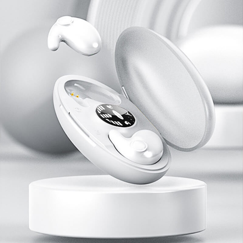 Auriculares inalámbricos para dormir — IPX5, compactos y cómodos
