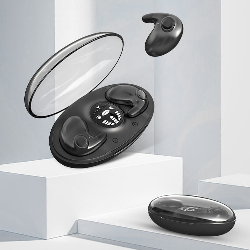 Auriculares inalámbricos para dormir — IPX5, compactos y cómodos